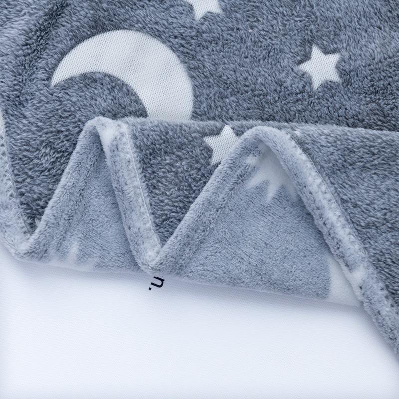 Double-Sided Flannel Luminous Air Conditioning Blanket