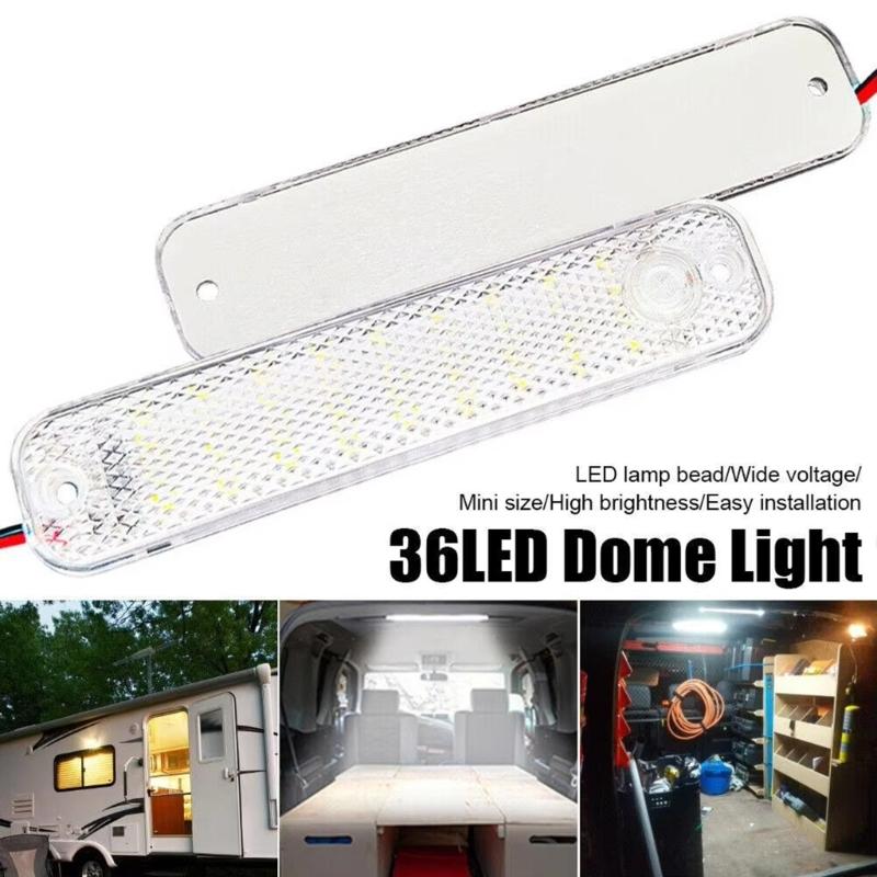 LED Ceiling Lights Providing High Brightness 36 LEDs with Low Heat Long Life Designs for Night Reading in RVs Motorhomes