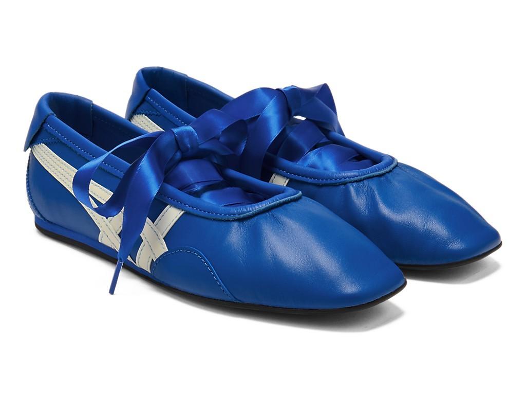 1182A704-400 Onitsuka Tiger Donna Gymnarina Blu Scintillante/Crema (Da donna)