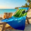 Soccer Beach Towel Quick-Dry Soft Microfiber Comfortable Lightweight Suitable for Swimming, Gym, Camping, Yoga Vacation