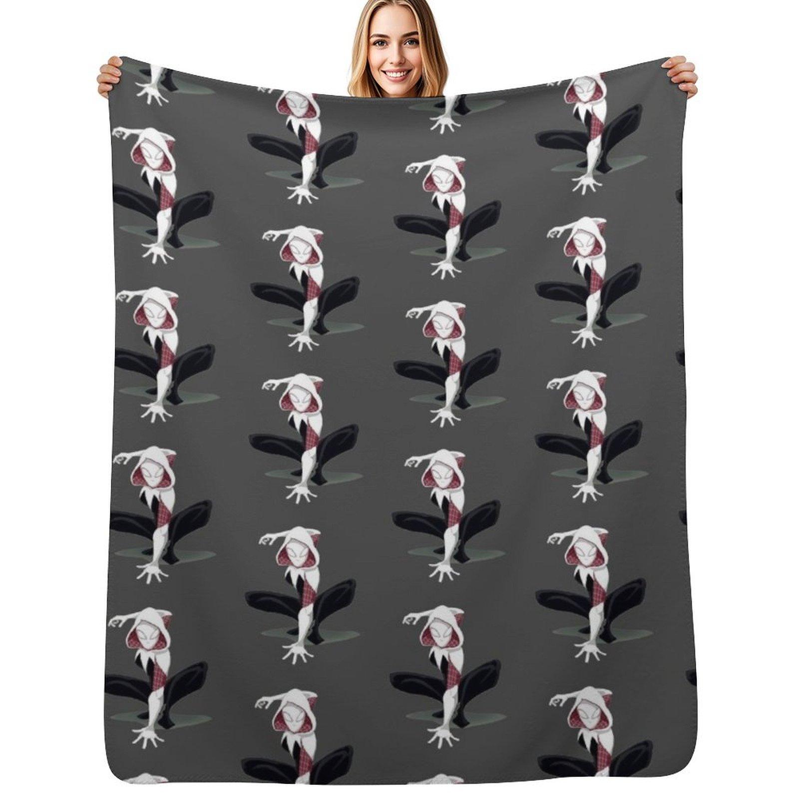 Gwen Throw Blanket Stain Resistant Cozy Warm Blanket Size: 75*100cm, Weight: 230 GSM