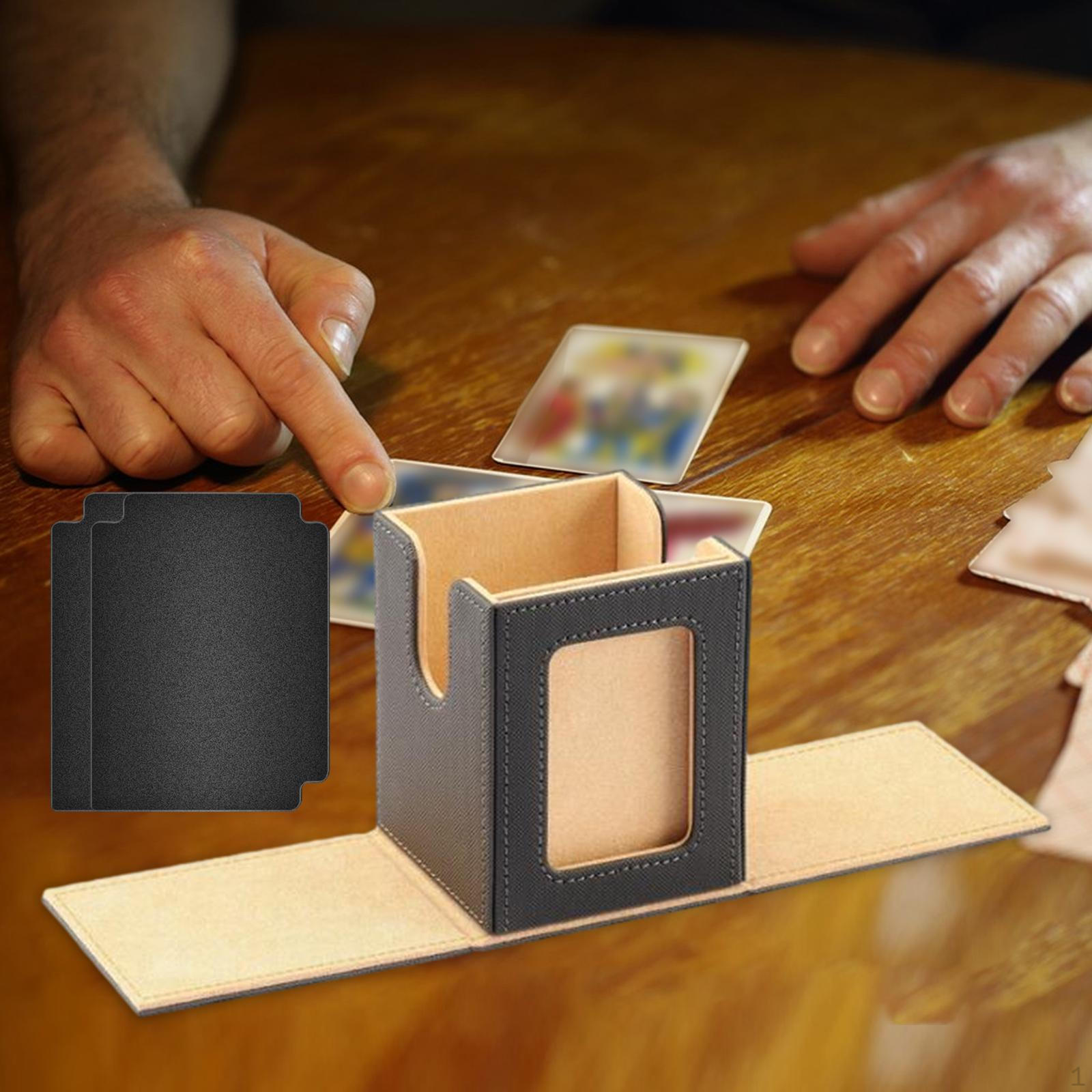 

Коллекционная коробка для коллекционных карточек, подарочный контейнер, прочный, вмещает более 100 карточек