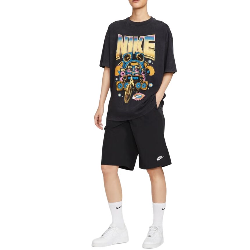 Nike Sportswear Mid-Rise Loose-Fit Versatile Casual Shorts Women Shorts IH8465010