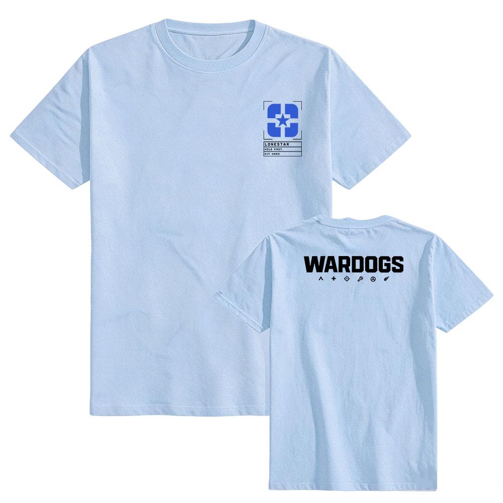 WARDOGS MANTICORE GREEN VALKYRA RED LONESTAR BLUE T-shirt Short Sleeve Summer O-neck Unisex Streetwear Graphic Print Merch Tees