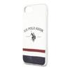 Etui Do iPhone 7 US Polo Tricolor Pattern Białe