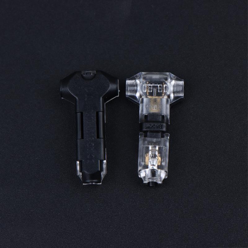 H-Type No-Stripping No-Soldering Quick Wiring Terminal Connector Double Wire Docking Connector Led Solder-Free Connector