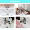 New Universal Rotation Extender Faucet Aerator Plastic Splash Filter Kitchen Tap Washbasin Faucets Bubbler Nozzle Robotic Arm