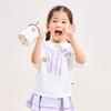 B. Duck Yellow Duck 2026 New Children's Printed Girls' Summer Short T-shirt