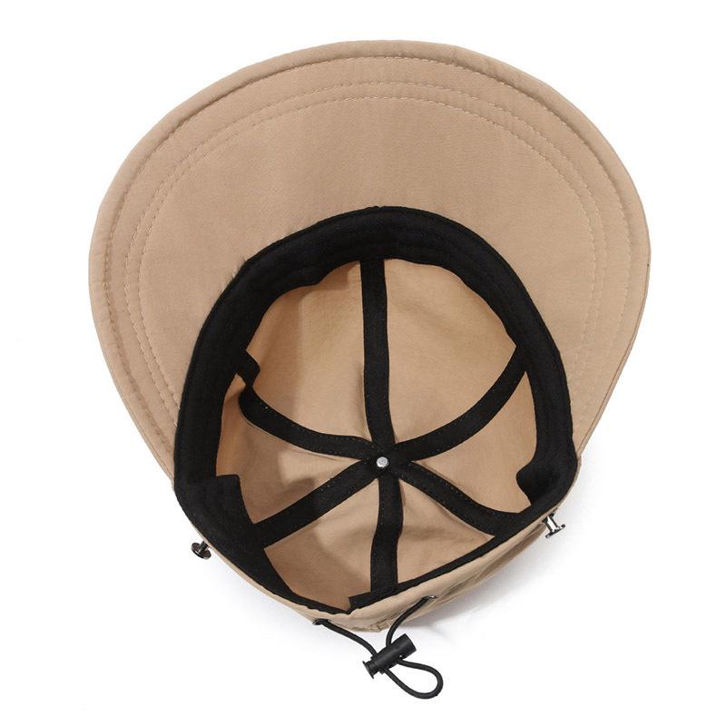 Versatile Women's Fisherman Hat with Mask Hook: Summer Sun Protection for Outdoor Activities