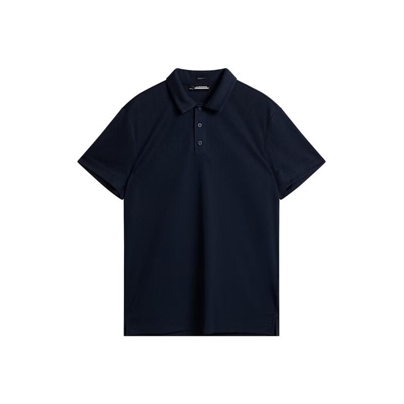 J.Lindeberg Men's Golf Series Logo Polo T-Shirt