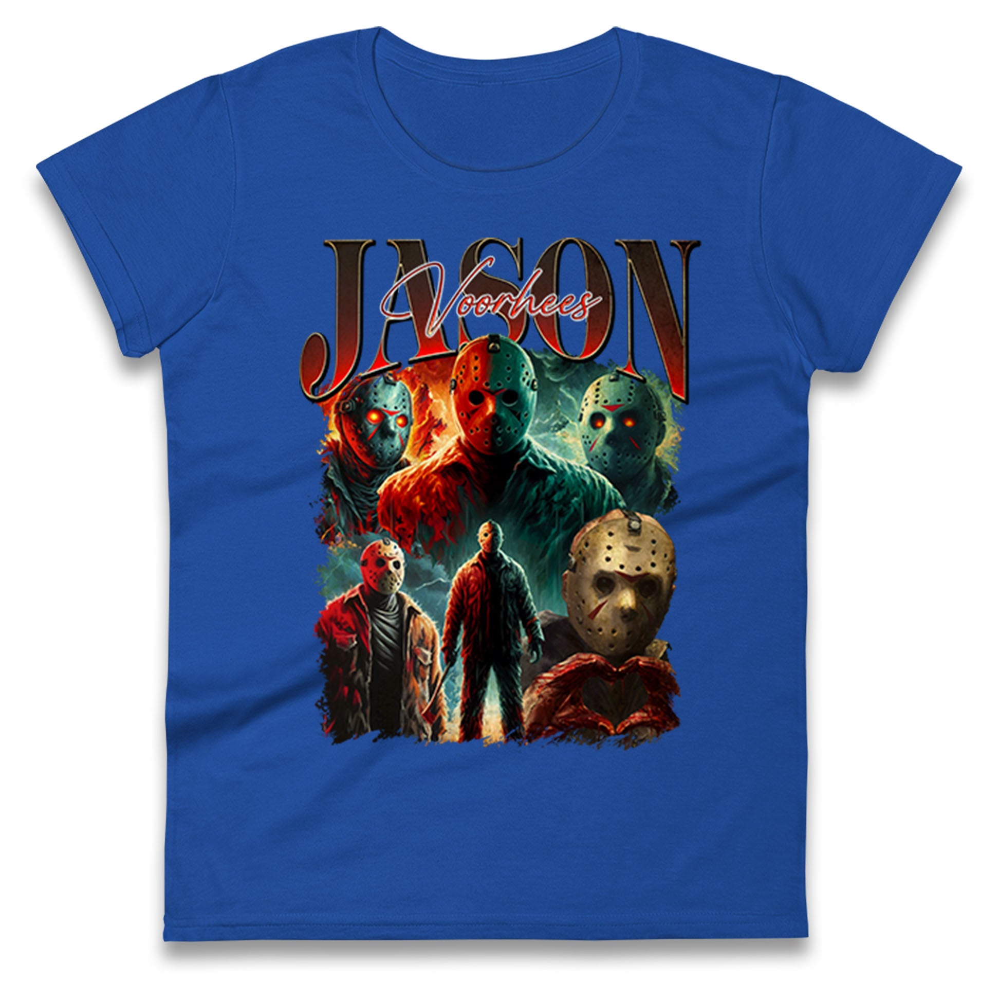 

Jason voorhees Bootleg Halloween Womens T Shirt Mens Tops Tees Unisex S