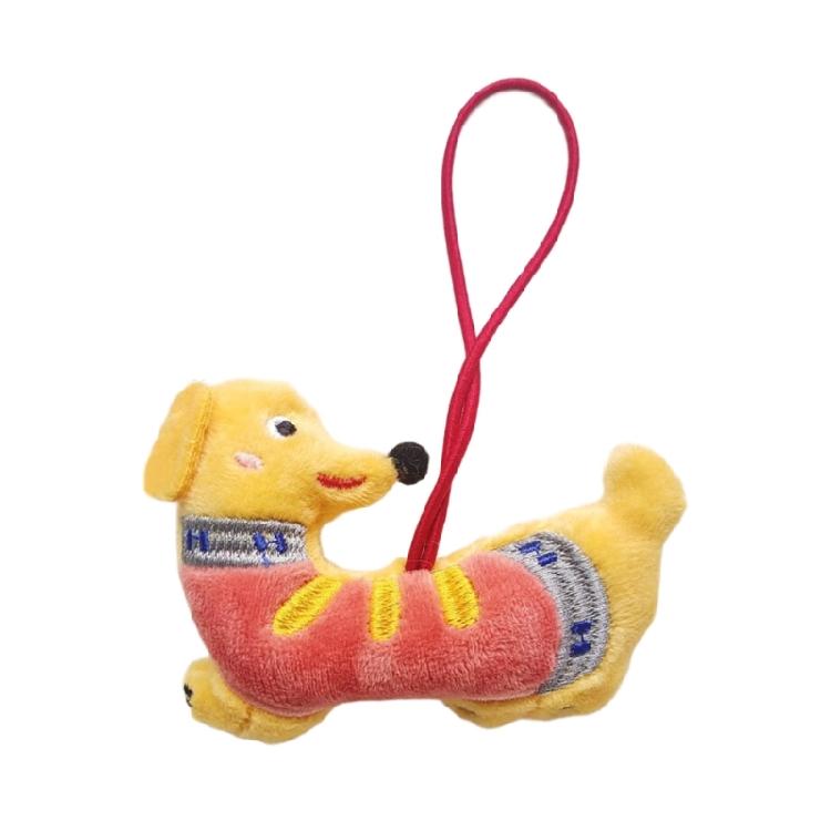 Яркий Плюшевый Брелок для Ключей в Стиле Дофамина Уникальные Подвесные Украшения Идеально Подходит для Украшения Сумки и Организации Ключей