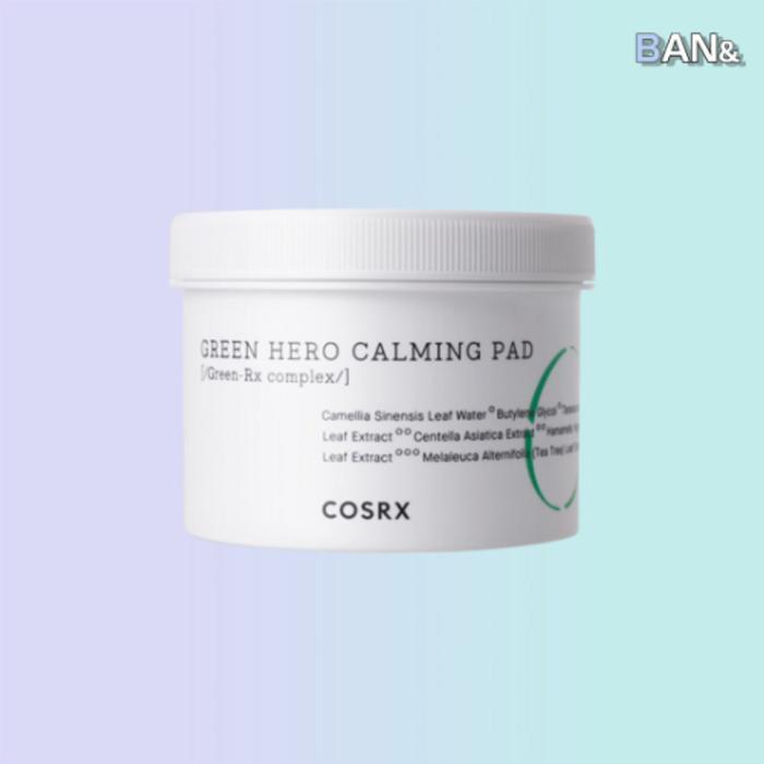 COSRX Pad One-Step Green Hero Calming 70-Sheet Peeling Scrub (30486461)