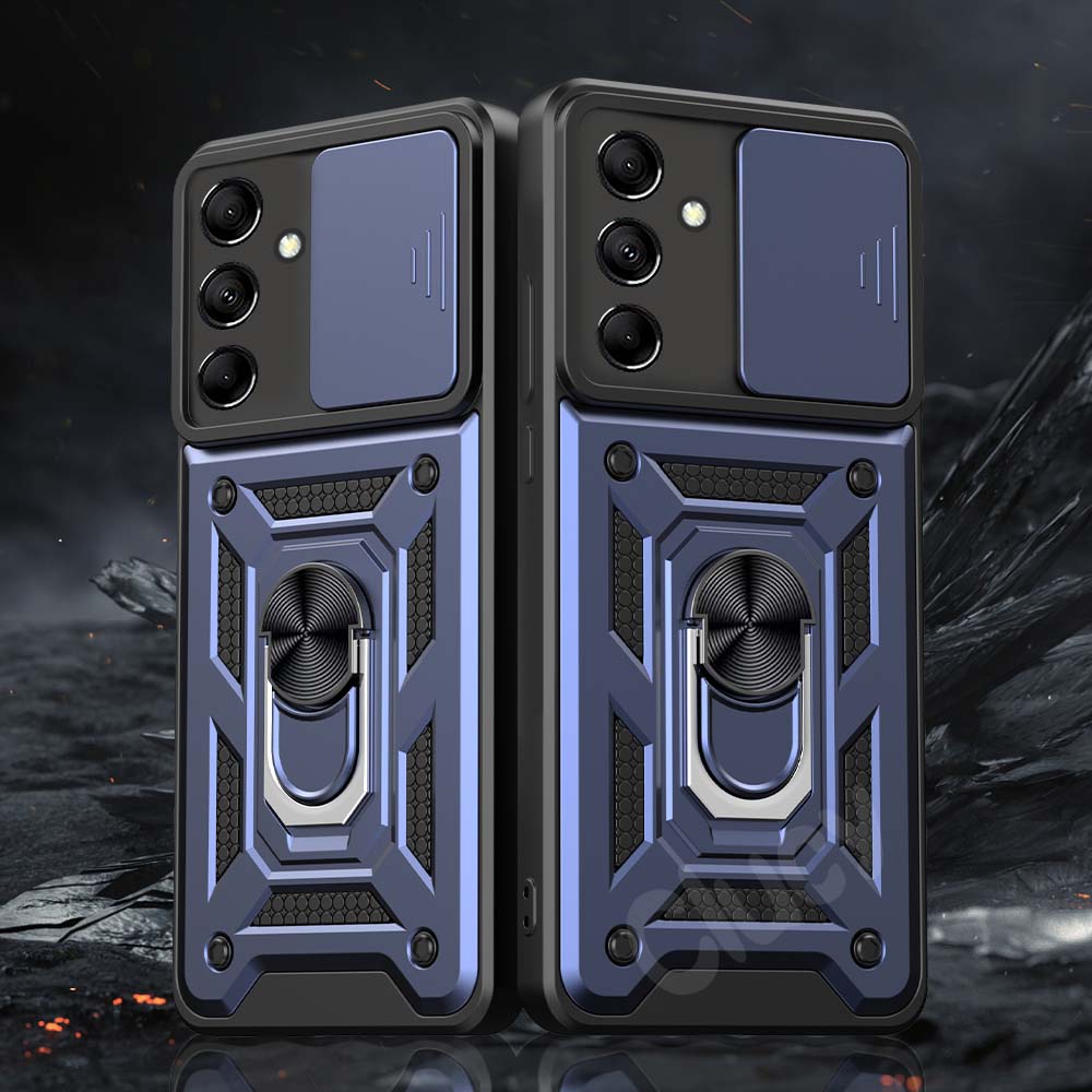 Shockproof Armor Case For Samsung Galaxy M54 M14 M53 M23 M33 M52 M51 F23 Car Magnetic Holder Ring Protect Cover