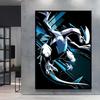 Lovely Pikachu Decorative Painting High Quality Printing Vivid Colors Adds Unique Charm To Your Living Room and Bedroom