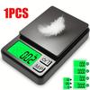 Hassas Cep Terazisi 1000g X 0.01g - Arka Aydınlatmalı LCD'li Dijital Gram, Gıda, Mücevher, Ons/Tahıl Terazisi - Seyahat İçin Mini Terazi