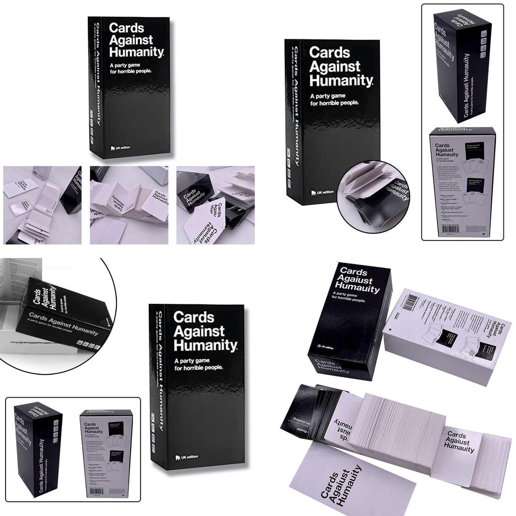 Cards Against Humanity Uk Adult Card Game Family Gathering Puzzle Card Game