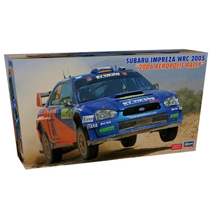 Hasegawa 1/24 Subaru Impreza WRC 2005-2006 Acropolis Rally Plastic Model 20774 (Automobile) 350mm x 200mm x 65mm