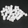 50Pcs White Reduction Gears Model 102A Motor Transmission Useful Toy Accessories  RC Car Robot