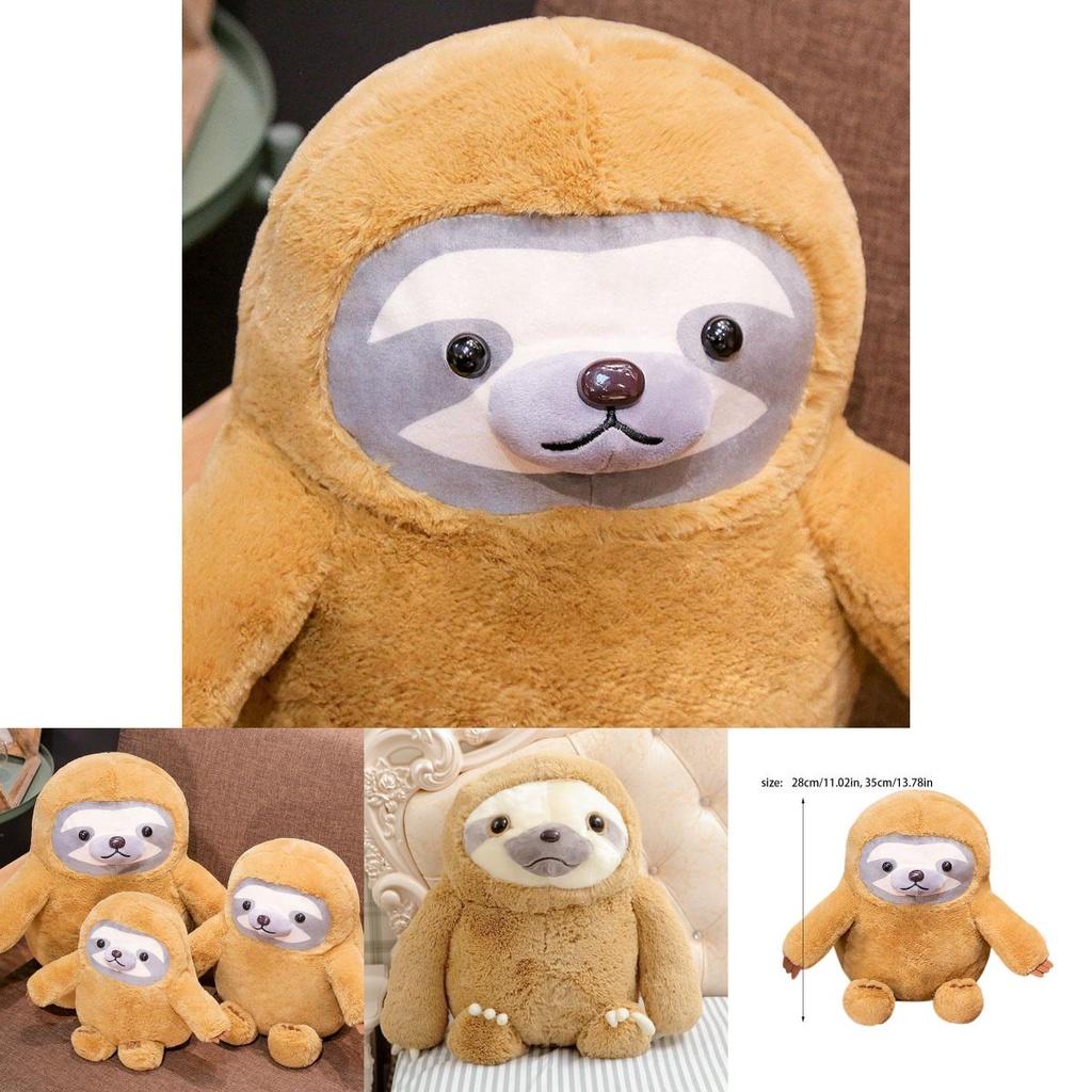 Cute Plush Sloth Stuffed Animal Backpack For Kids Customizable And Adorable!