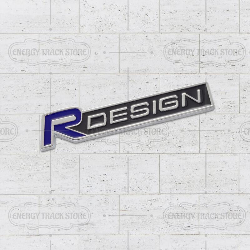 Samolepka na auto Logo R Design Znak na přední mřížku Znak na boční blatník Znak na zadní kufr Pro Volvo V60 S40 S60 XC40 XC60 XC90 V90 V70 XC70 C70