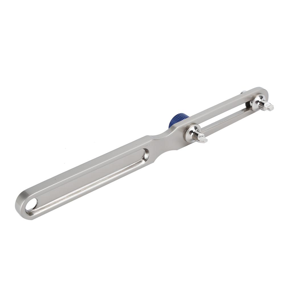 TwoFeet Watch Back Case Opener Steel Watch Case Opener Lengthened Type (Rectangular Head)