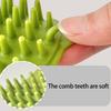 4pc Silicone Cats Massage Brushes Set Adjustable Furniture Mount Pet Grooming Tool Hair Collector