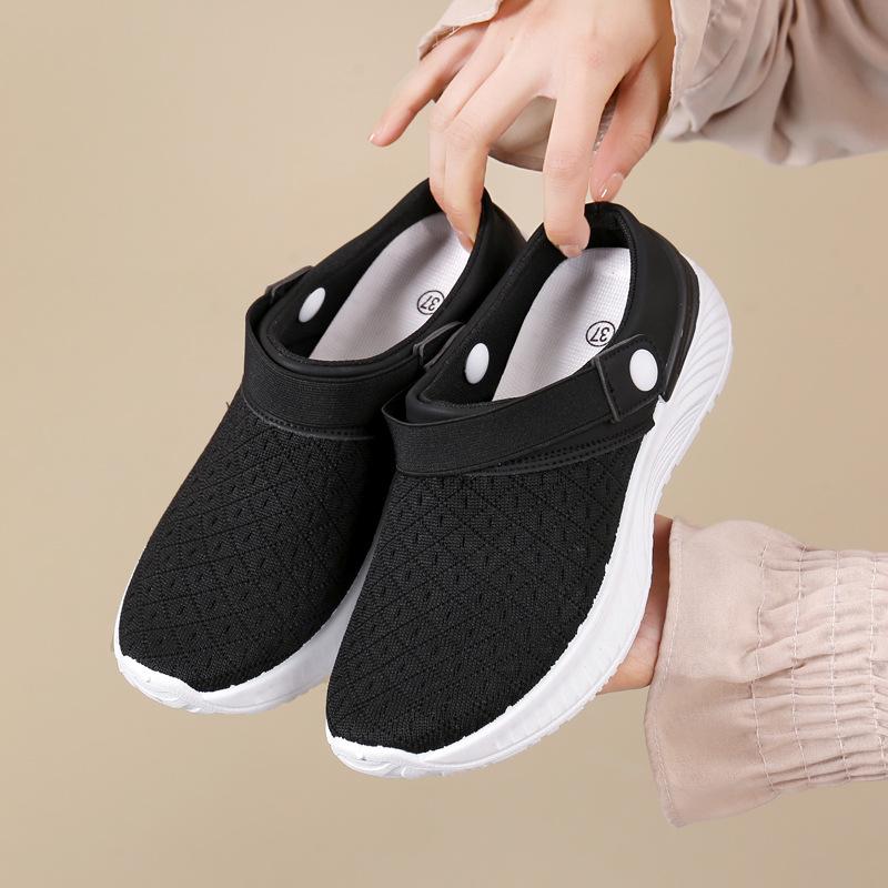 Slippers summer new breathable casual shoes women's shoes comfortable mesh fashion half drag