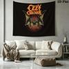 Ozzy Wall Tapestry Aesthetic Wall Hanging Printed Fabric Blanket Decorative Tapestries for Bedroom Living Room Home Decor