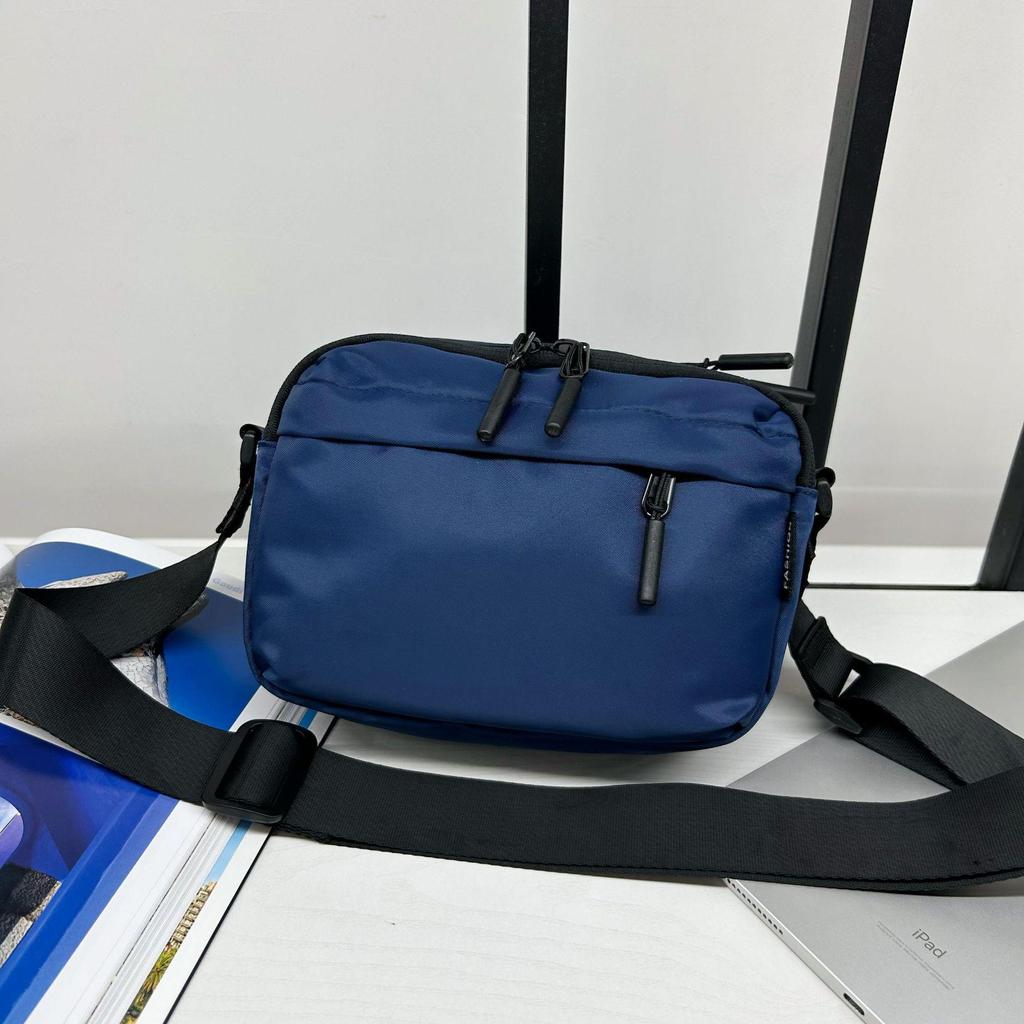 Versatile Japanese-Style Lightweight Multi-Compartment Crossbody Bag for Men & Women