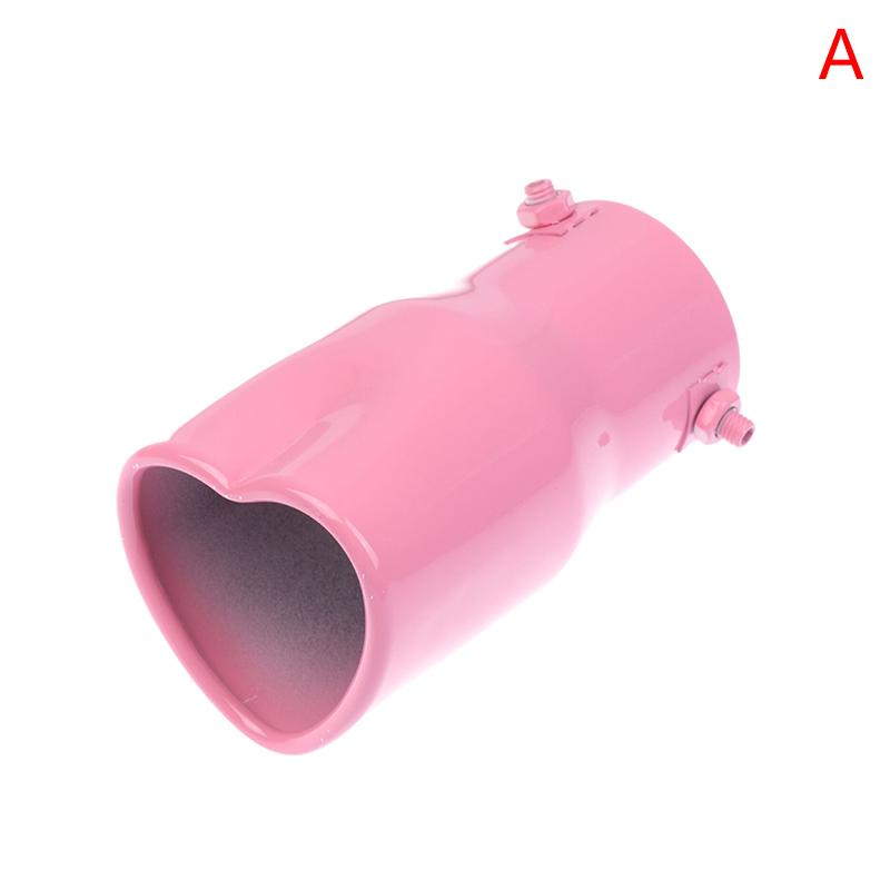 

Дизайн в форме сердца Стиль Автоаксессуары 2,5 дюйма Нержавеющая сталь Серебристый Разноцветный Насадки на выхлоп Глушитель Выхлопная труба