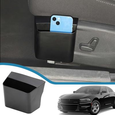 Car Front Seat Left Side Storage Box Coin Phone Organizer for Dodge Charger Chrysler 300C 2011-2022 Stowing Tidying