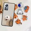 Snow Cute Owl Animal Phone Case For Xiaomi Poco X7 F6 F5 Pro F7 14 Ultra Mi 15 11 Lite F3 M6 M5S M4 11T 10T Pro Cover Capa