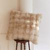 Luxurious Short-Pile Rabbit Fur Plush Blanket for Office, Sofa & Bed