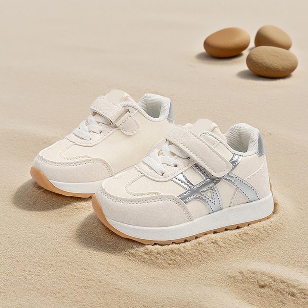 Toddler Soft Sole Walking Shoes Lightweight Breathable Sneakers Hook and Loop Closure Flexible Outsole Infant First Walker Shoes