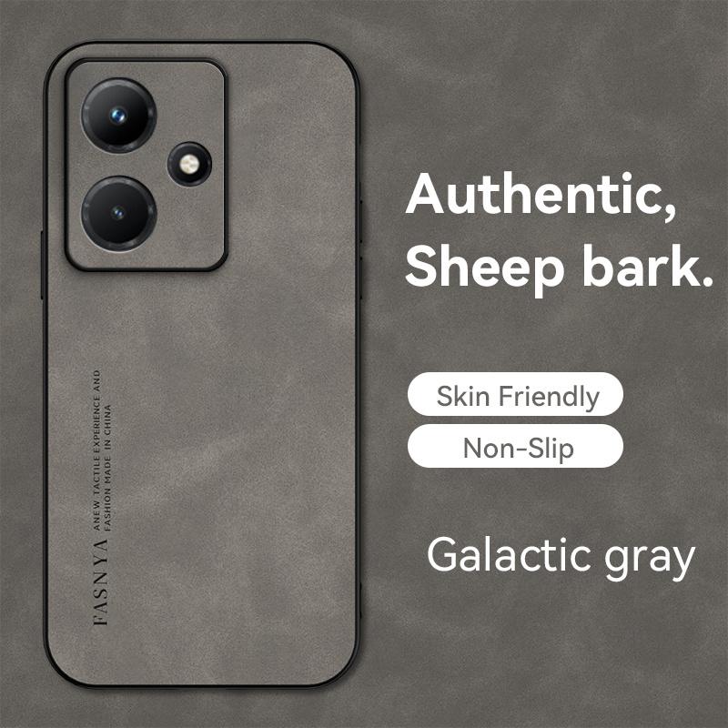 For Infinix Hot 30i NFC Case Luxury Leather Texture Matte Back Cover for Infinix Hot 30i NFC Funda X669 Hot30i Phone Cases