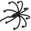 1Pc Multi Purpose Hanger 360 Rotatable Metal Clothes 8 Claw Hooks Closet Wardrobe Organizer Multifunctional Hook Belt