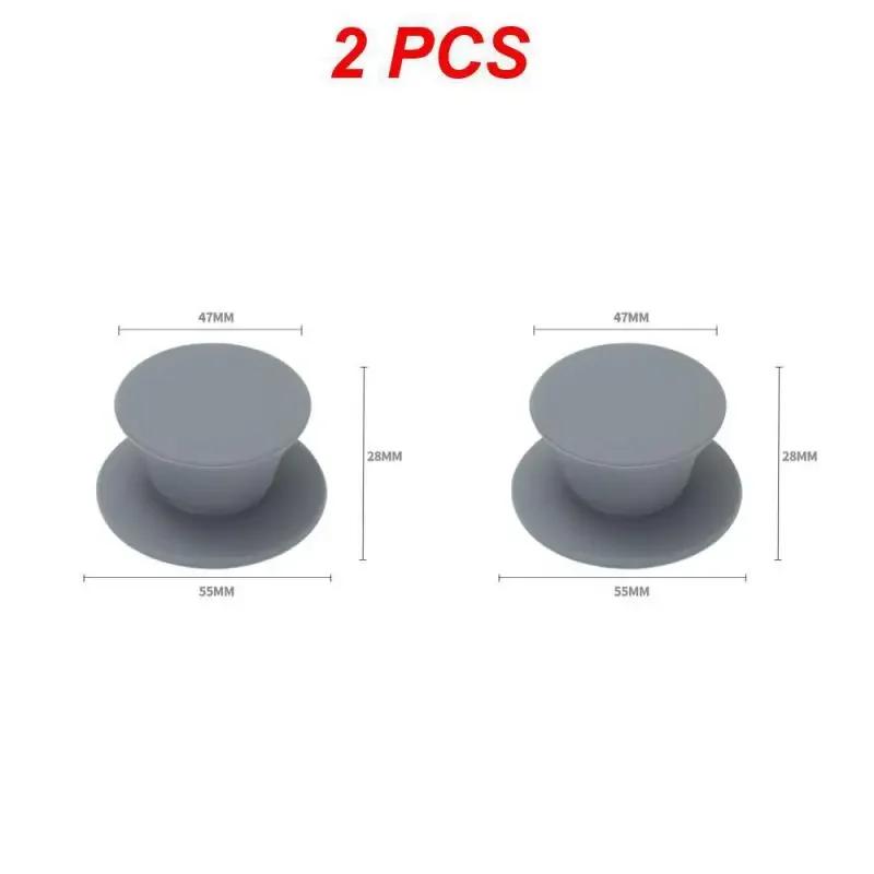 1/2/3PCS Pot Lid Knob Silicone Universal Pot Handle Replacement Kitchen Cookware Cover Knobs for Pan Lid Kitchen Accessories