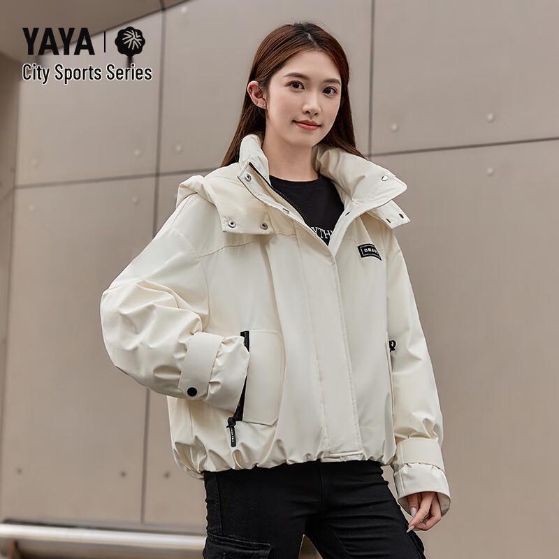 

Yaya Women s City Series Hooded Short Down Jacket L