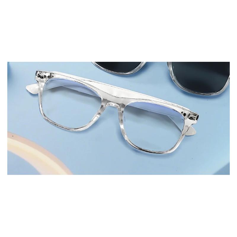 ABUO-Noise Reduction Smart Glasses AI Translation 100+ Languages Make Call Receiving Music Calling Light