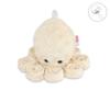 Octopus Cuddly Toy for Children with a Rattle - Cream