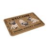 Funny Charming Pug Dog Welcome Floor Door Kitchen Bathroom Mat Anti-Slip Indoor  Doormat Garden Entrance Carpet Rug