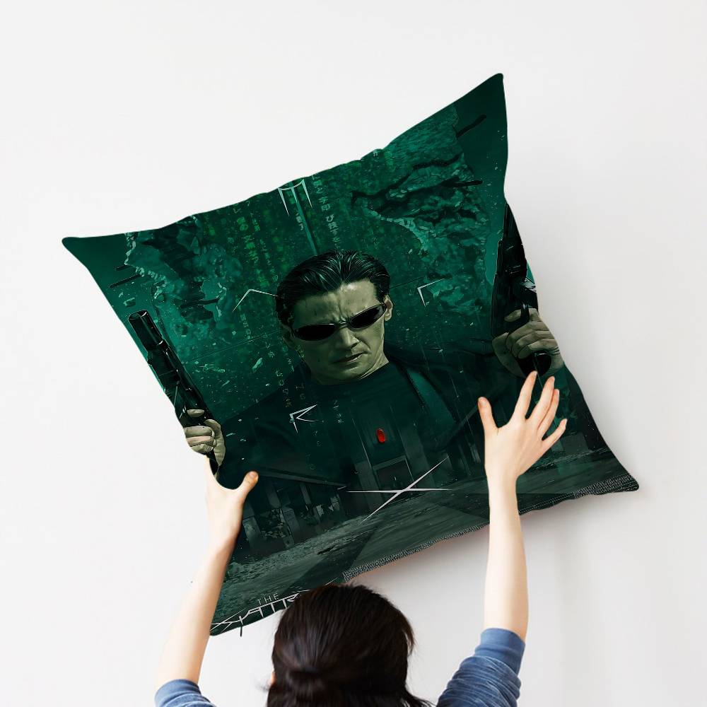 1pc The Matrix Cushion Cover Pillow Cover Decor Pillowcase Printed Cushion Case for Couch