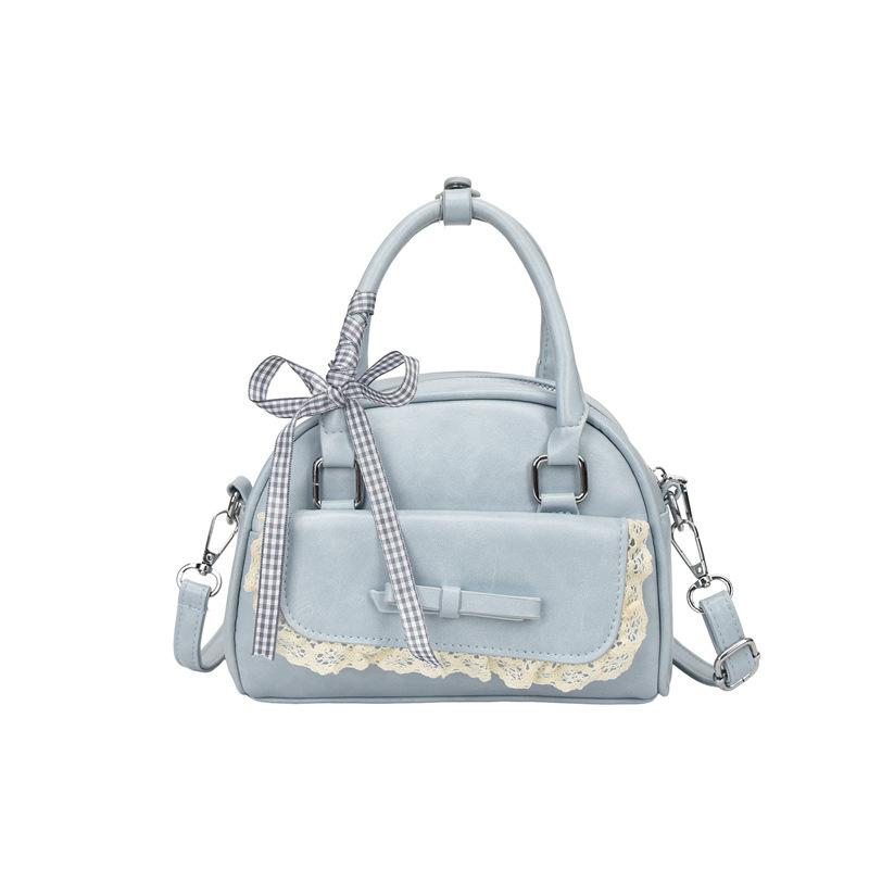 New small bag women's summer new fashion niche design messenger bag portable bowling bag