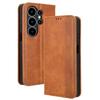 Flip Cover Compatible for Blackview Wave 10 Leather Case [Flip Vintage Leather] Shockproof Durable Retro Phone Case