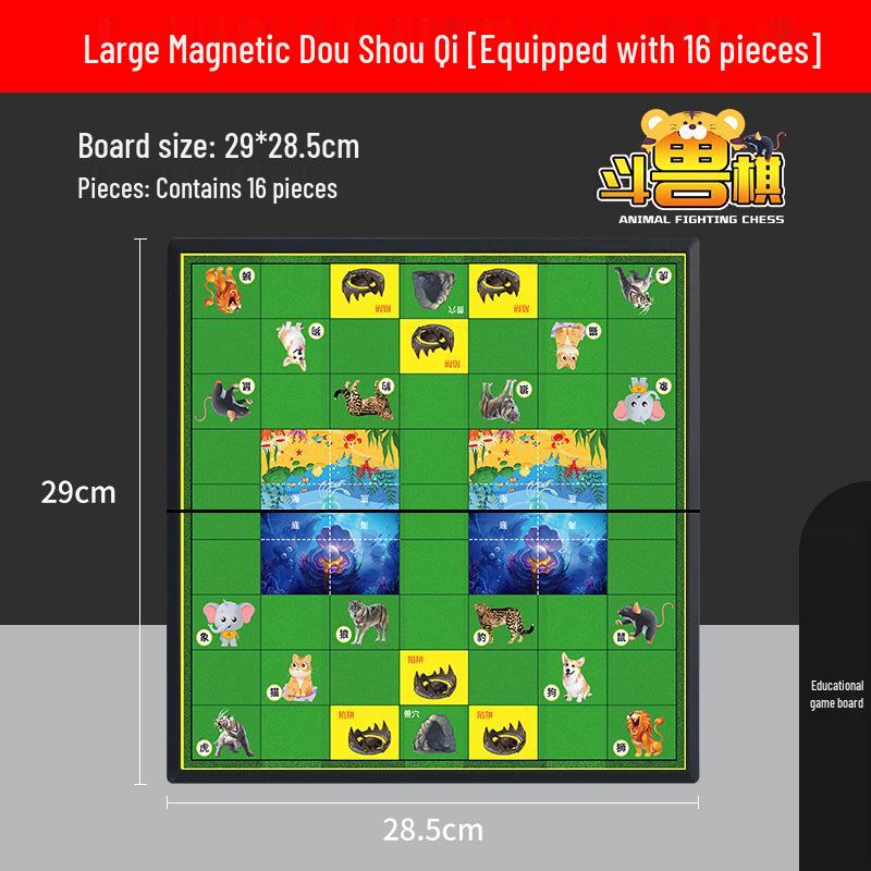 Magnetic Foldable Aeroplane Chess Game for Kids - Educational Parent-Child Toy