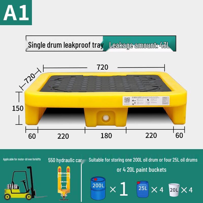 Industrial Spill Containment Pallet
