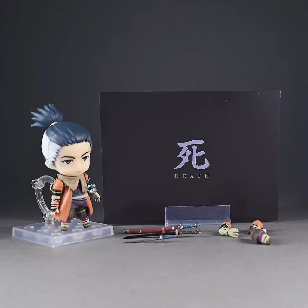 In Stock Sekiro: Shadows Die Twice Action Figure 2522 Q-Version Clay Man Sekiro Collectible Model Activity Doll Playthings Kids Gifts