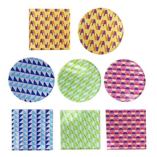 Acrylic Coaster Heat Resistant Insulated Cup Mat for Hot Coffee And Water Cups Non-Slip Waterproof Table Protection Mat Home Office Decor