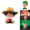 One Piece Luffy Chopper Boa Hancock Pvc Figures Kids Gift